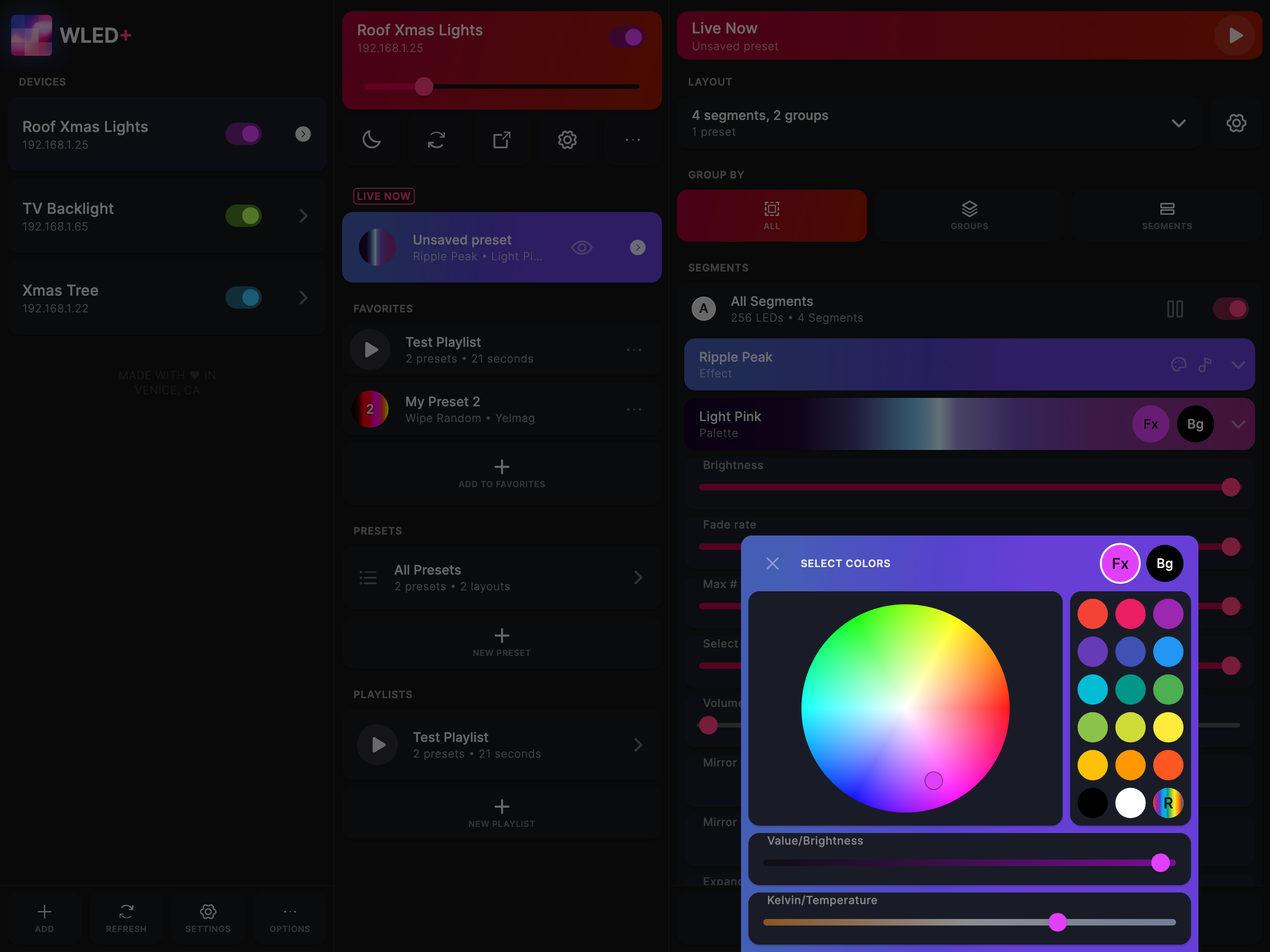 WLED+ iPad